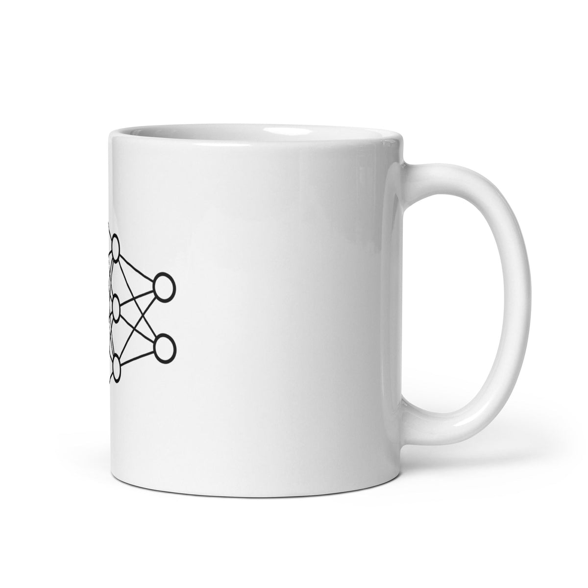 Image of the Deep Neural Network White Glossy Mug 2.