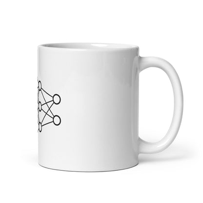 Image of the Deep Neural Network White Glossy Mug 2.
