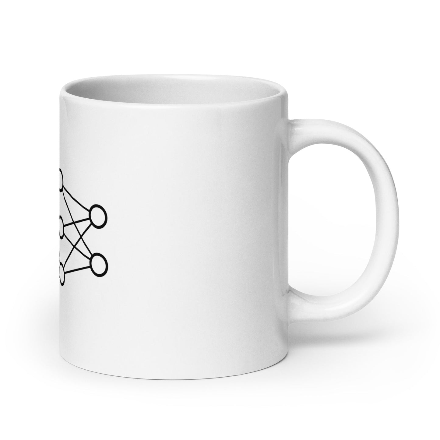 Image of the Deep Neural Network White Glossy Mug 2.