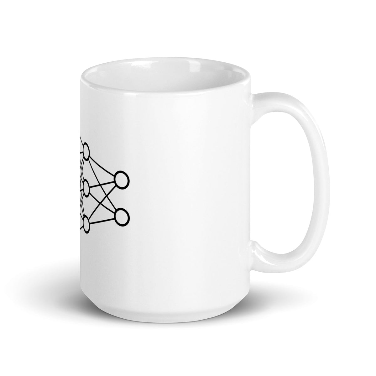 Image of the Deep Neural Network White Glossy Mug 2.