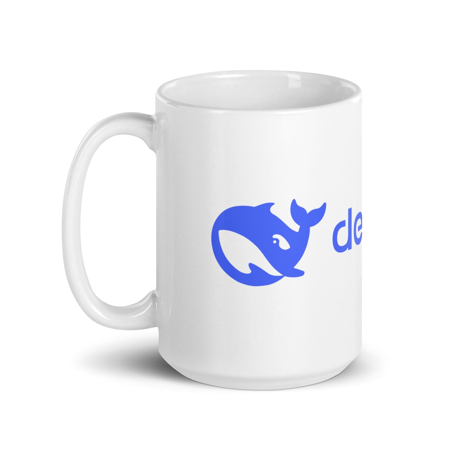 Image of the DeepSeek Logo Mug.
