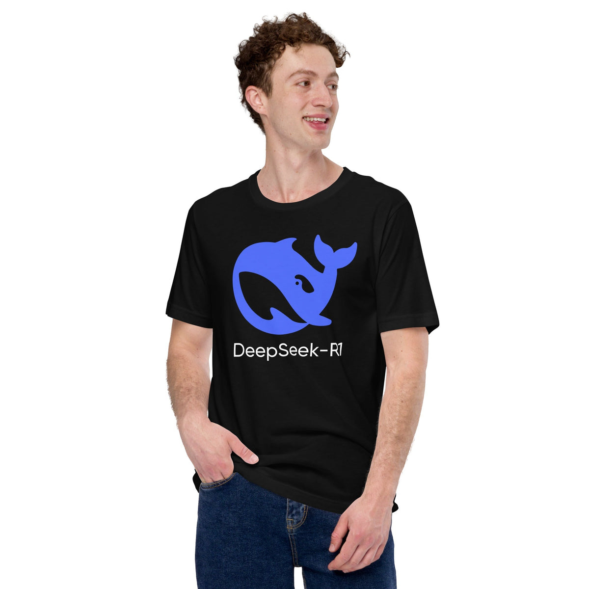 Image of the DeepSeek-R1 T-Shirt (unisex).