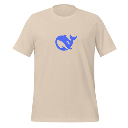 Product mockup photo of the DeepSeek T Shirt 2 (unisex) Soft Cream / M.