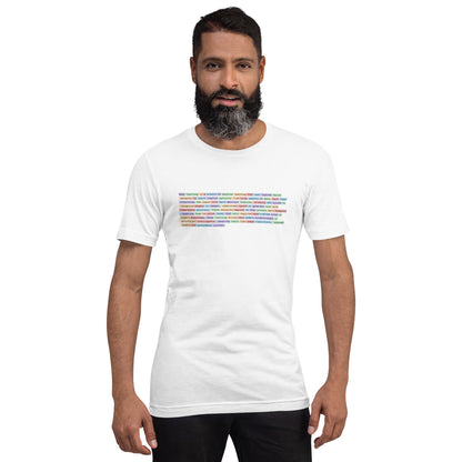 Image of the Definition of Deep Learning Tokenized T-Shirt (unisex).