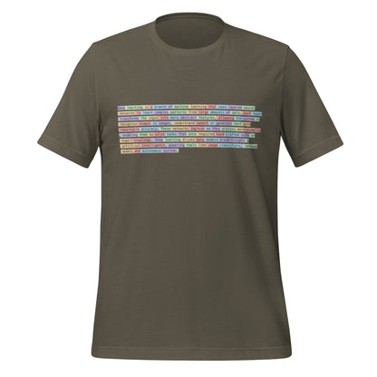 Image of the Definition of Deep Learning Tokenized T-Shirt (unisex).
