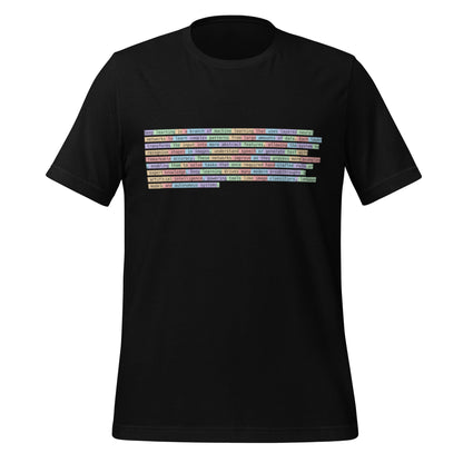 Image of the Definition of Deep Learning Tokenized T-Shirt (unisex).