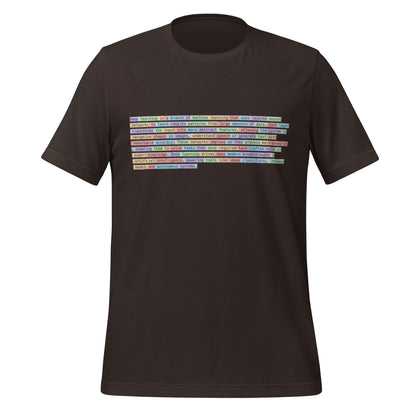 Image of the Definition of Deep Learning Tokenized T-Shirt (unisex).