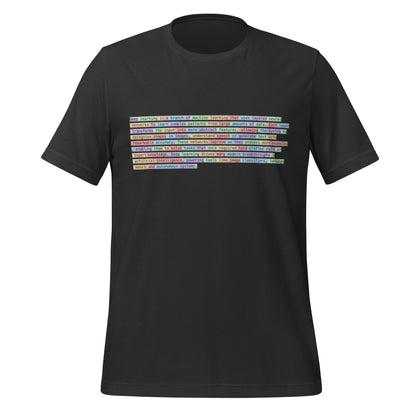 Image of the Definition of Deep Learning Tokenized T-Shirt (unisex) Dark Grey / XS.