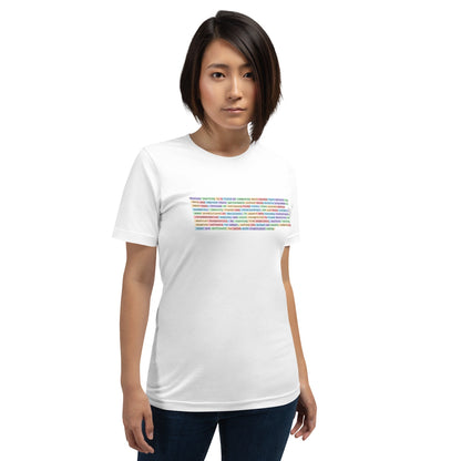 Image of the Definition of Machine Learning Tokenized T-Shirt (unisex).
