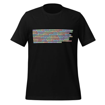 Image of the Definition of Machine Learning Tokenized T-Shirt (unisex) Black / M.