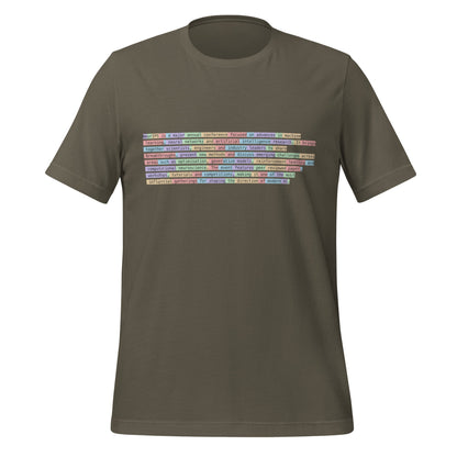 Image of the Definition of NeurIPS Tokenized T-Shirt (unisex) Army / S.