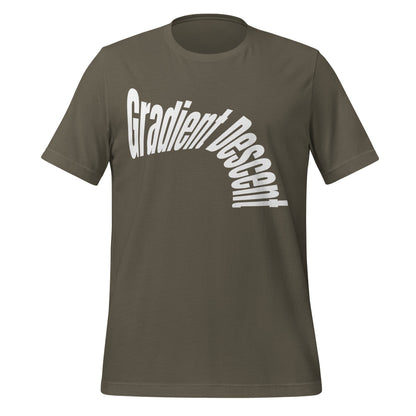 Image of the Distorted Gradient Descent T-Shirt (unisex) Army / S.
