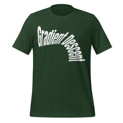 Image of the Distorted Gradient Descent T-Shirt (unisex) Forest / S.