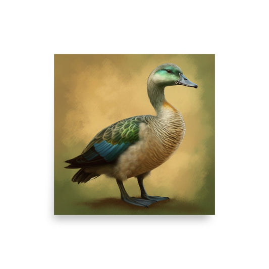 Duck Poster - AI Store