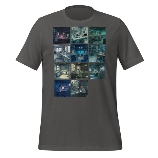 Image of the Eleven Labs Anime T-Shirt (unisex) Asphalt / M.