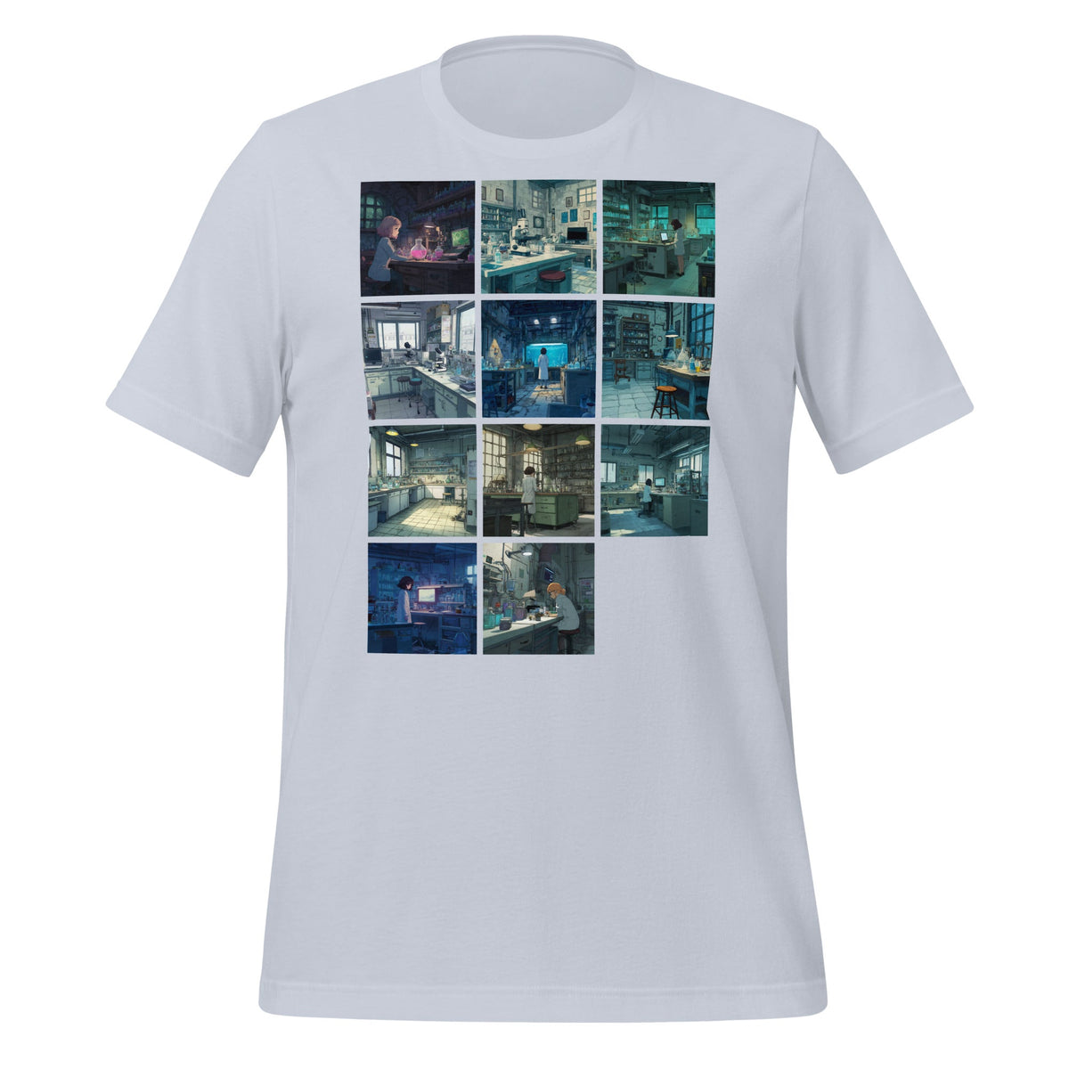 Image of the Eleven Labs Anime T-Shirt (unisex) Light Blue / M.