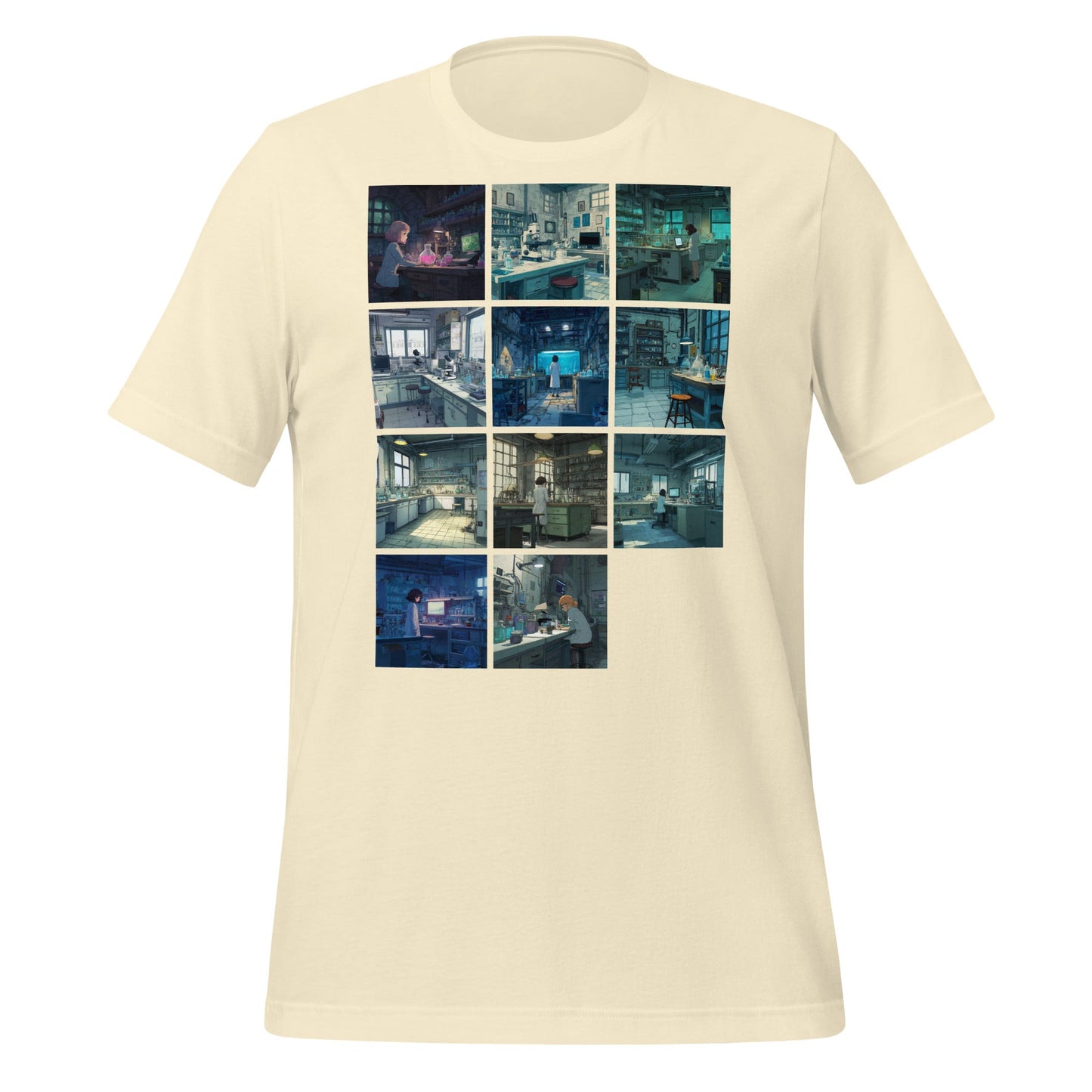 Image of the Eleven Labs Anime T-Shirt (unisex) Natural / M.