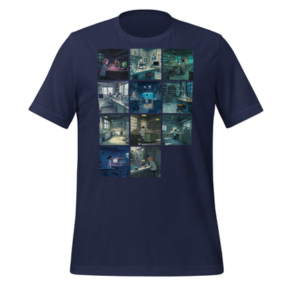 Image of the Eleven Labs Anime T-Shirt (unisex) Navy / M.