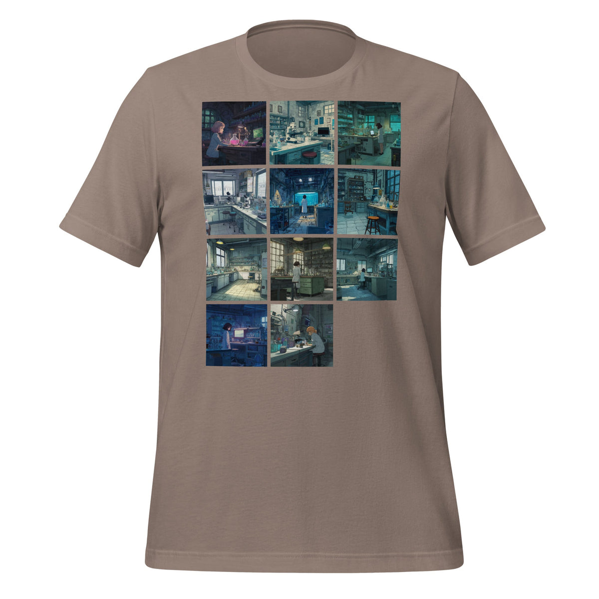Image of the Eleven Labs Anime T-Shirt (unisex) Pebble / M.