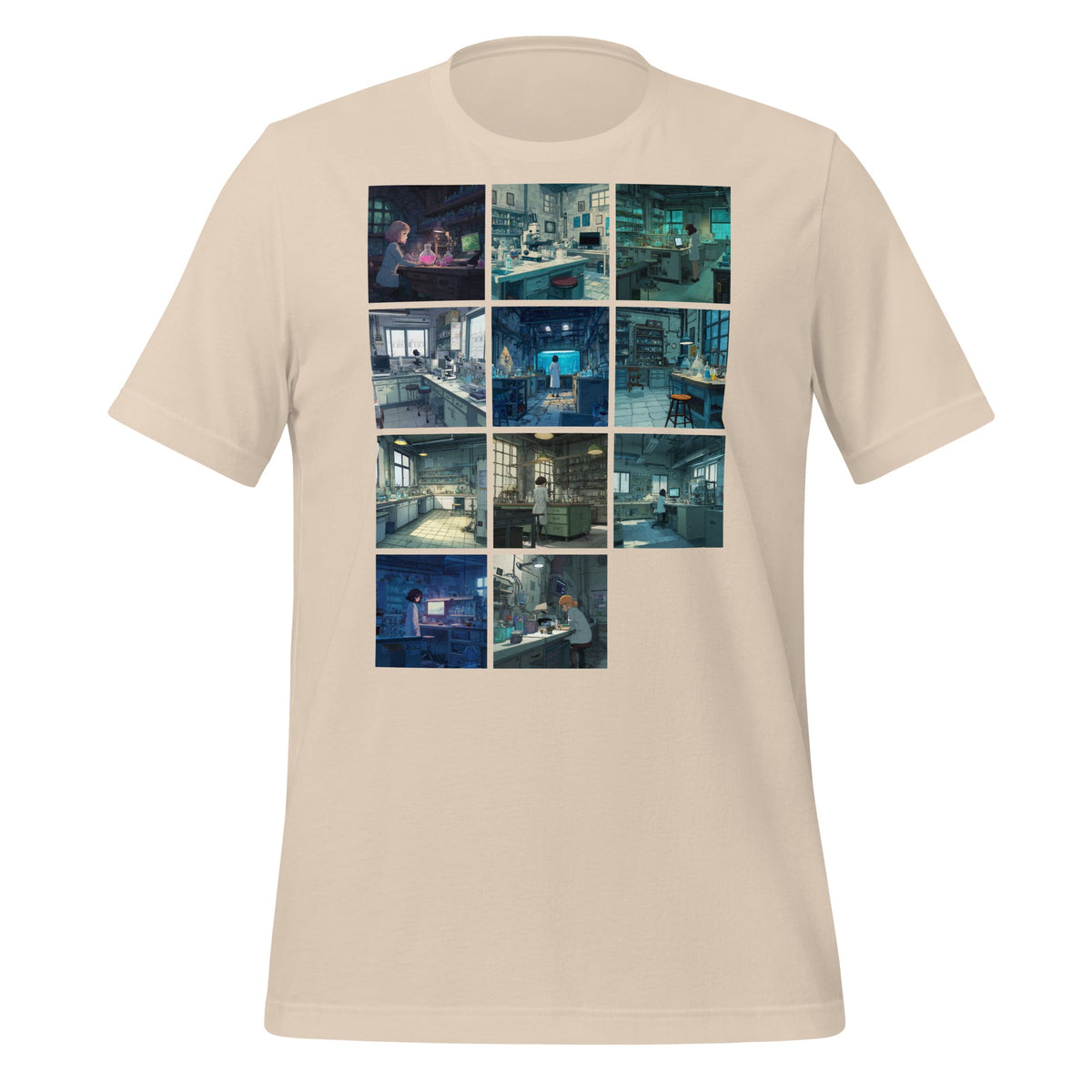 Image of the Eleven Labs Anime T-Shirt (unisex) Soft Cream / M.