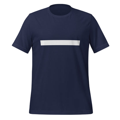 Image of the Em Dash T—Shirt (unisex) Navy / M.