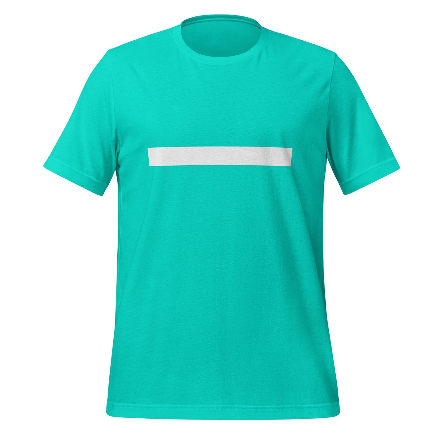 Image of the Em Dash T—Shirt (unisex) Teal / M.