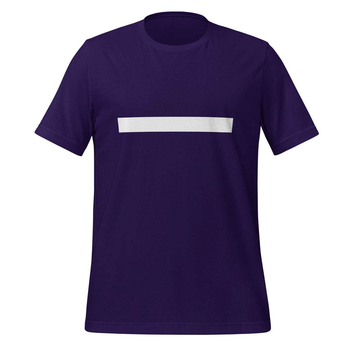 Image of the Em Dash T—Shirt (unisex) Team Purple / M.