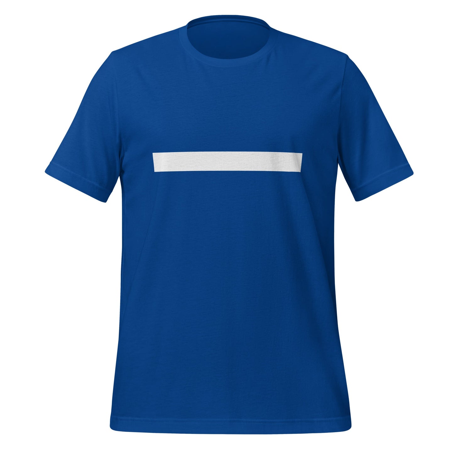 Image of the Em Dash T—Shirt (unisex) True Royal / M.