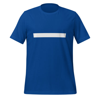 Image of the Em Dash T—Shirt (unisex) True Royal / M.