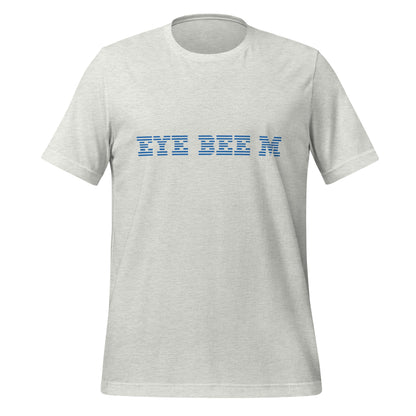 Product mockup photo of the EYE BEE M T Shirt (unisex) Ash / M.
