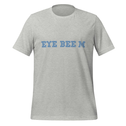 Product mockup photo of the EYE BEE M T Shirt (unisex) Athletic Heather / M.