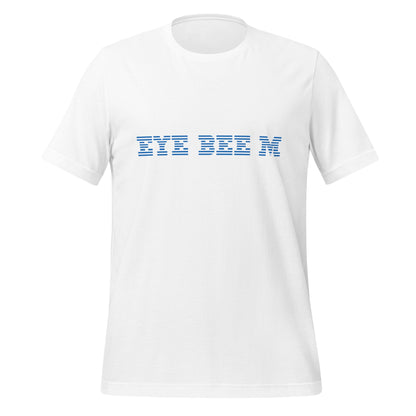 Product mockup photo of the EYE BEE M T Shirt (unisex) White / M.