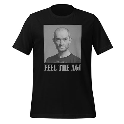 Product mockup photo of the FEEL THE AGI T Shirt (unisex) Black / M.