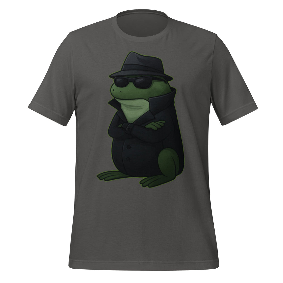 Image of the Froge Agent T-Shirt (unisex) Asphalt / M.