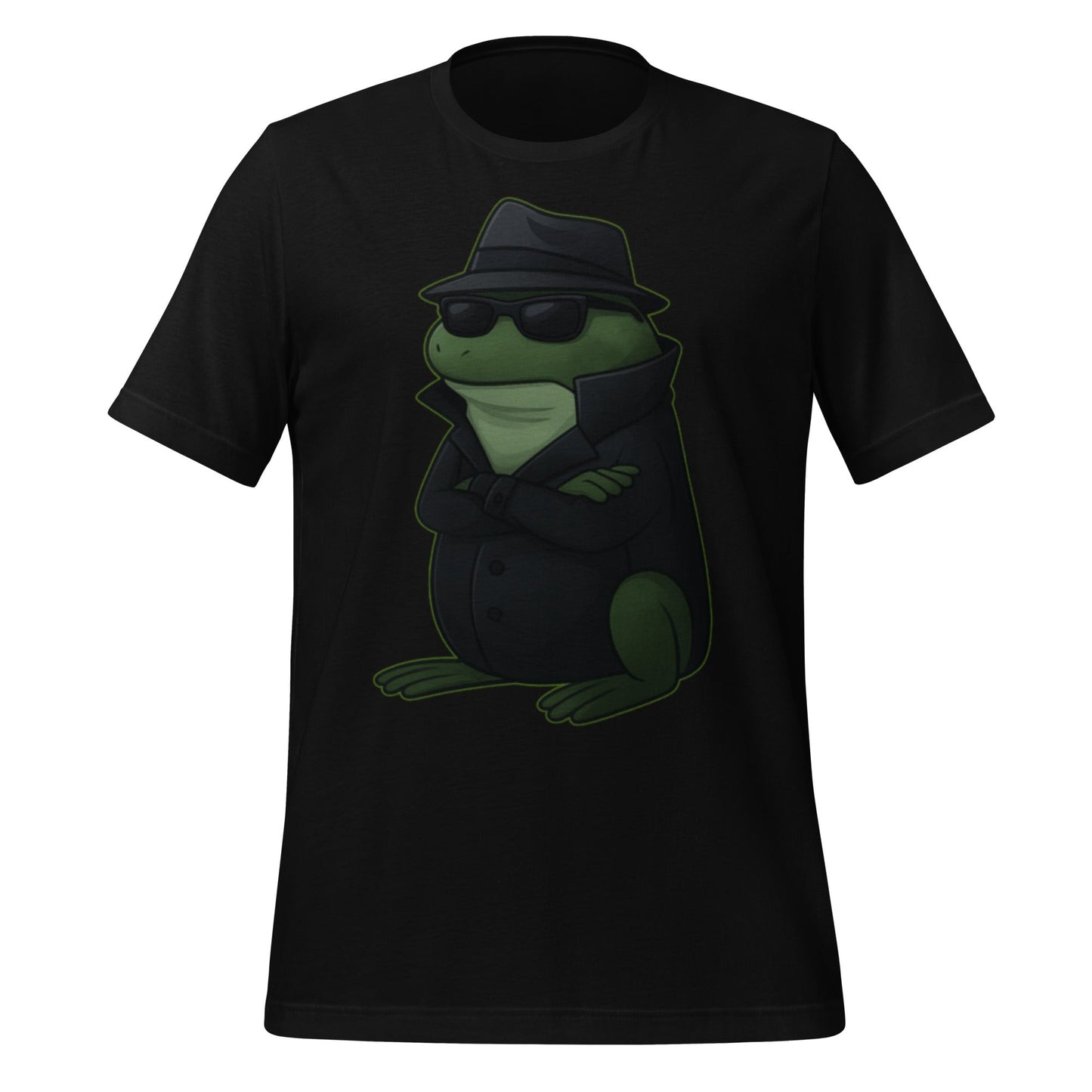 Image of the Froge Agent T-Shirt (unisex) Black / M.