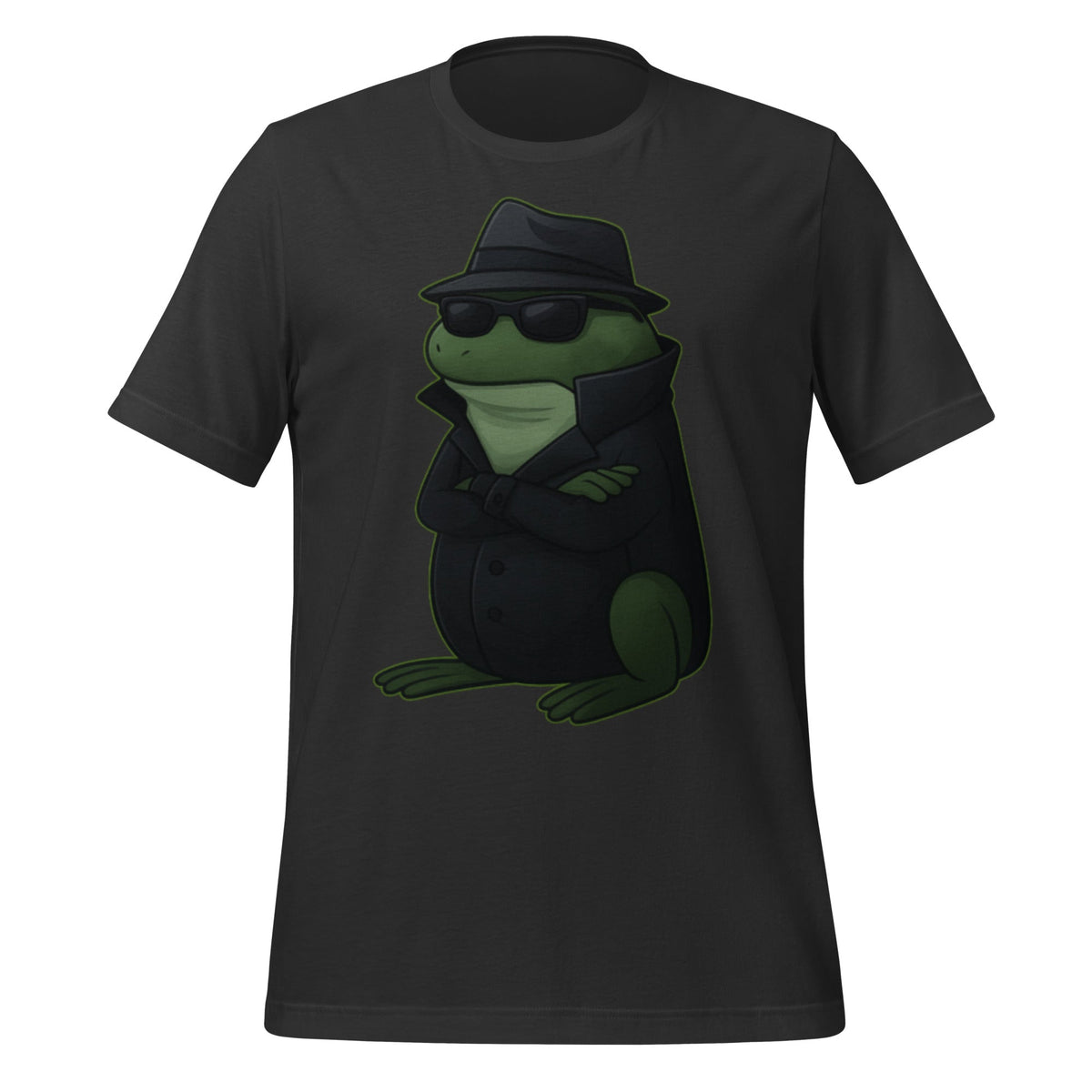 Image of the Froge Agent T-Shirt (unisex) Dark Grey / M.