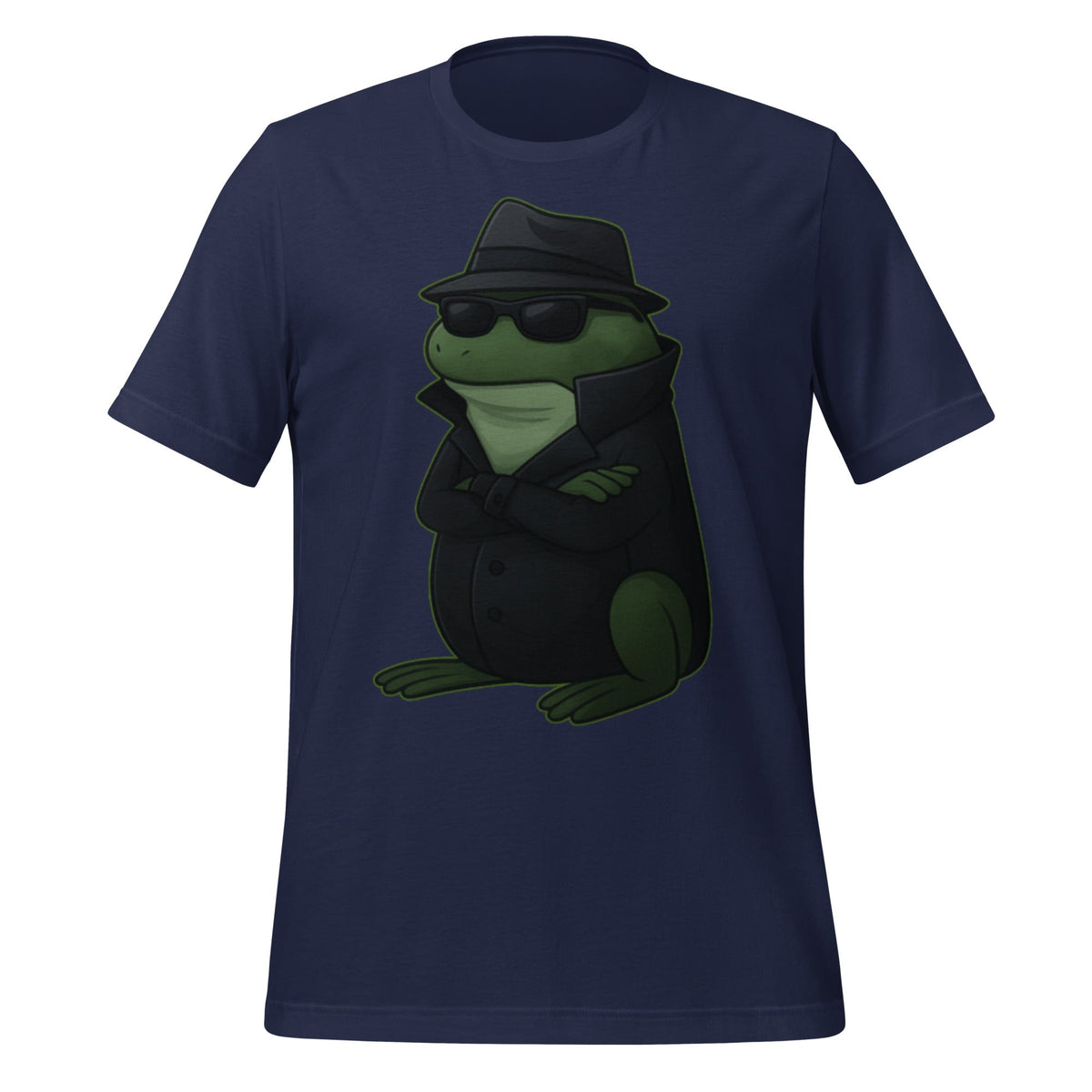 Image of the Froge Agent T-Shirt (unisex) Navy / M.