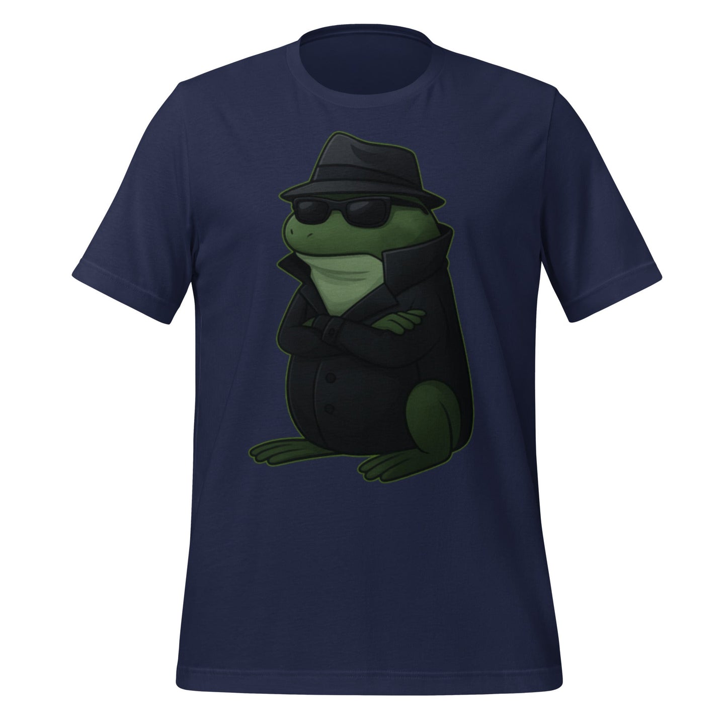 Image of the Froge Agent T-Shirt (unisex) Navy / M.