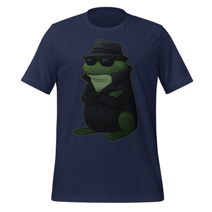 Image of the Froge Agent T-Shirt (unisex) Navy / M.
