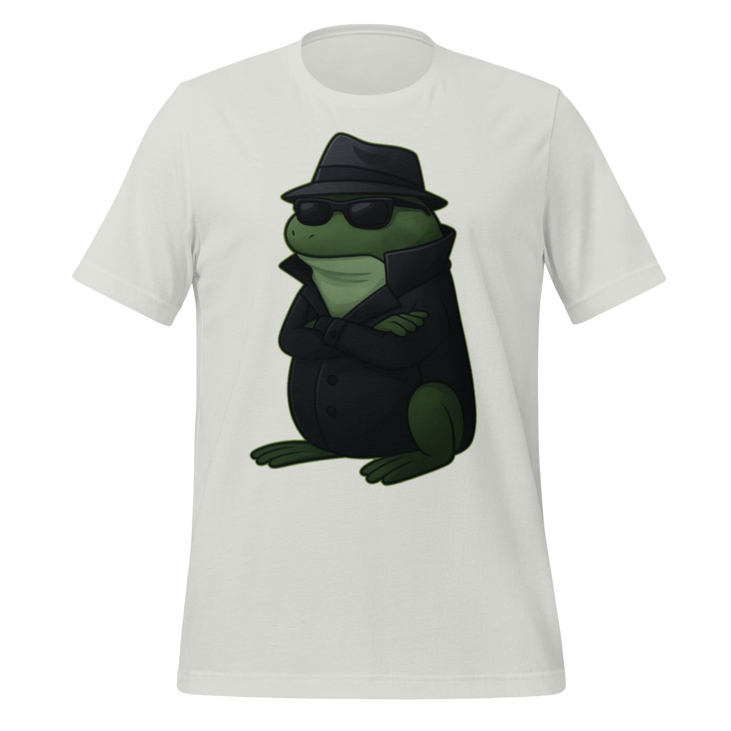 Image of the Froge Agent T-Shirt (unisex) Silver / M.