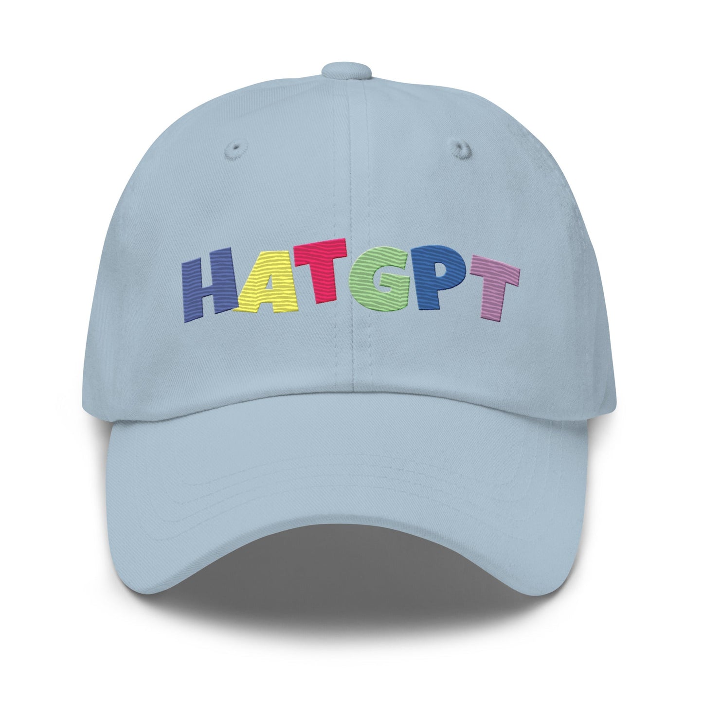 Image of the Fun HatGPT Cap 2 Light Blue.