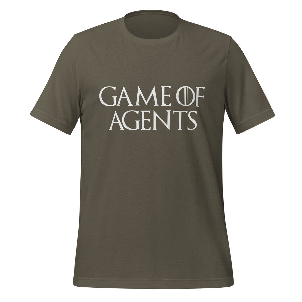 Image of the Game of Agents T-Shirt (unisex) Army / M.