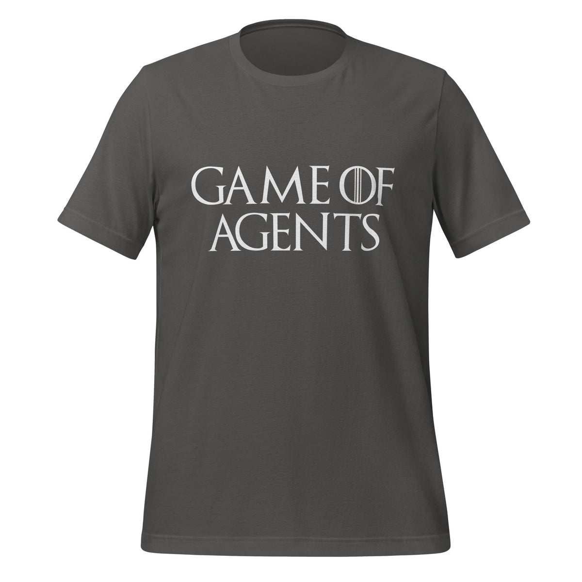 Image of the Game of Agents T-Shirt (unisex) Asphalt / M.