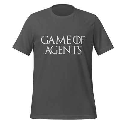 Image of the Game of Agents T-Shirt (unisex) Asphalt / M.