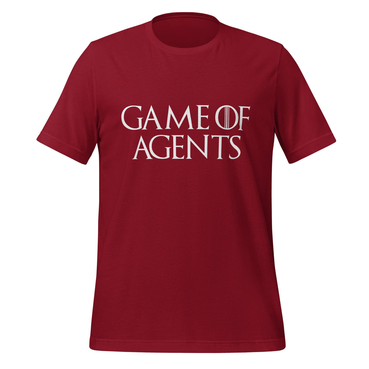 Image of the Game of Agents T-Shirt (unisex) Cardinal / M.