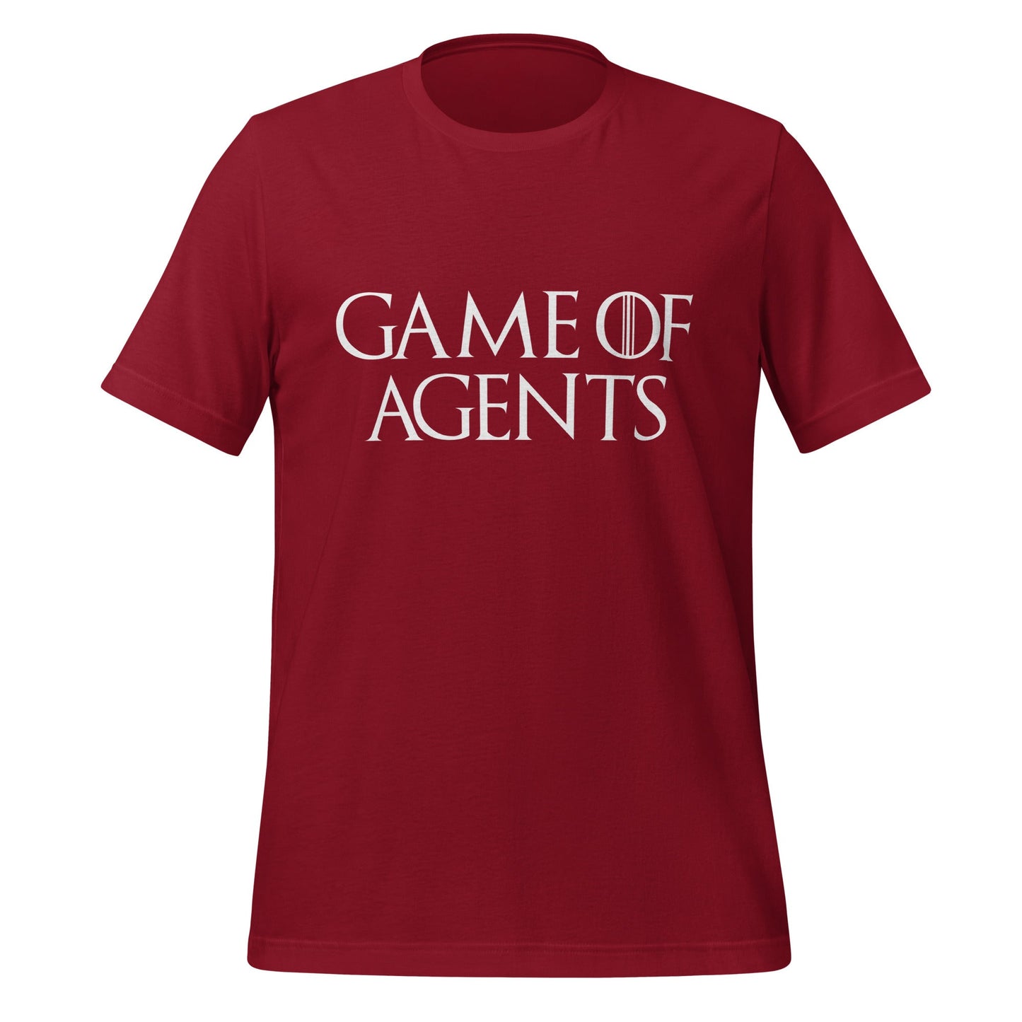 Image of the Game of Agents T-Shirt (unisex) Cardinal / M.