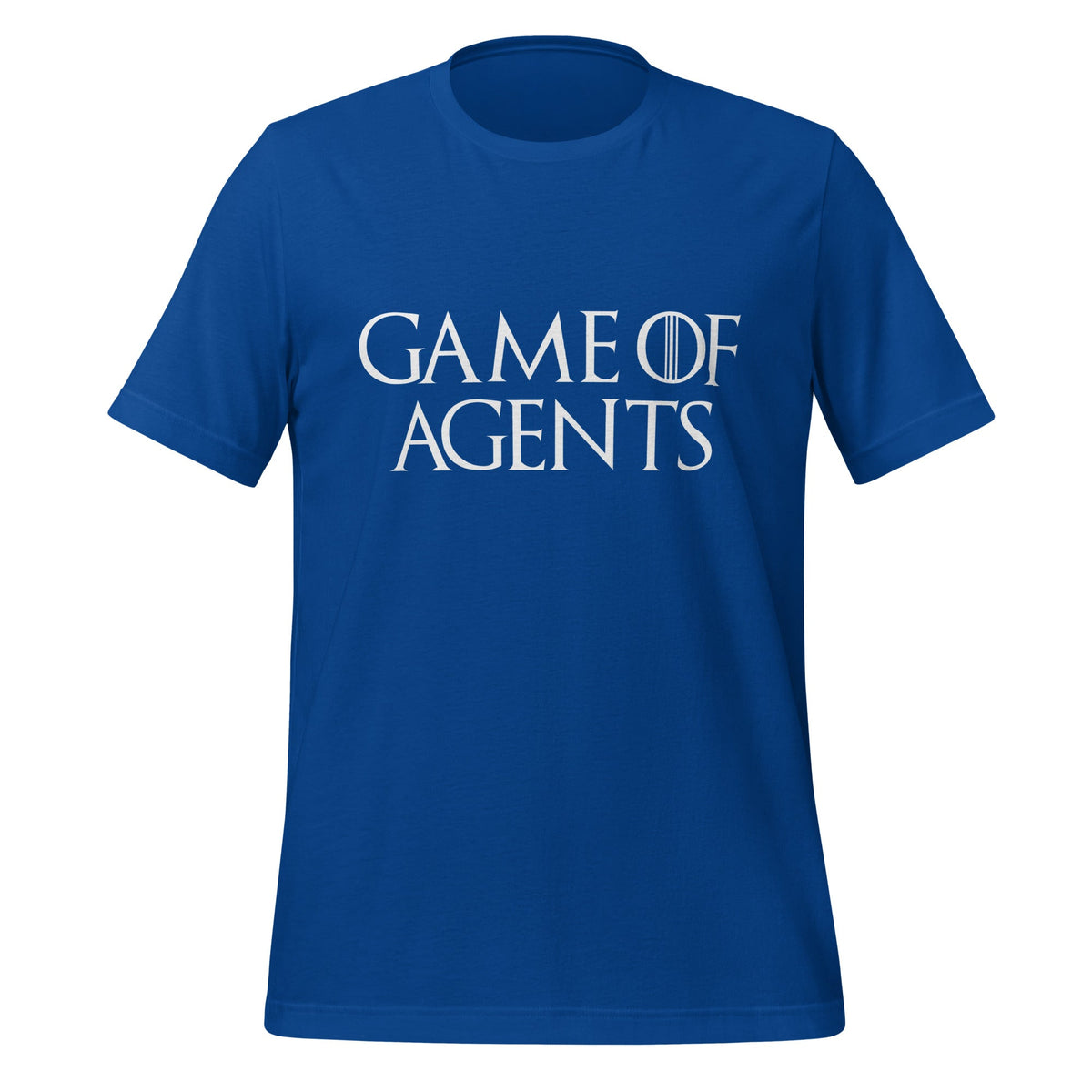 Image of the Game of Agents T-Shirt (unisex) True Royal / M.