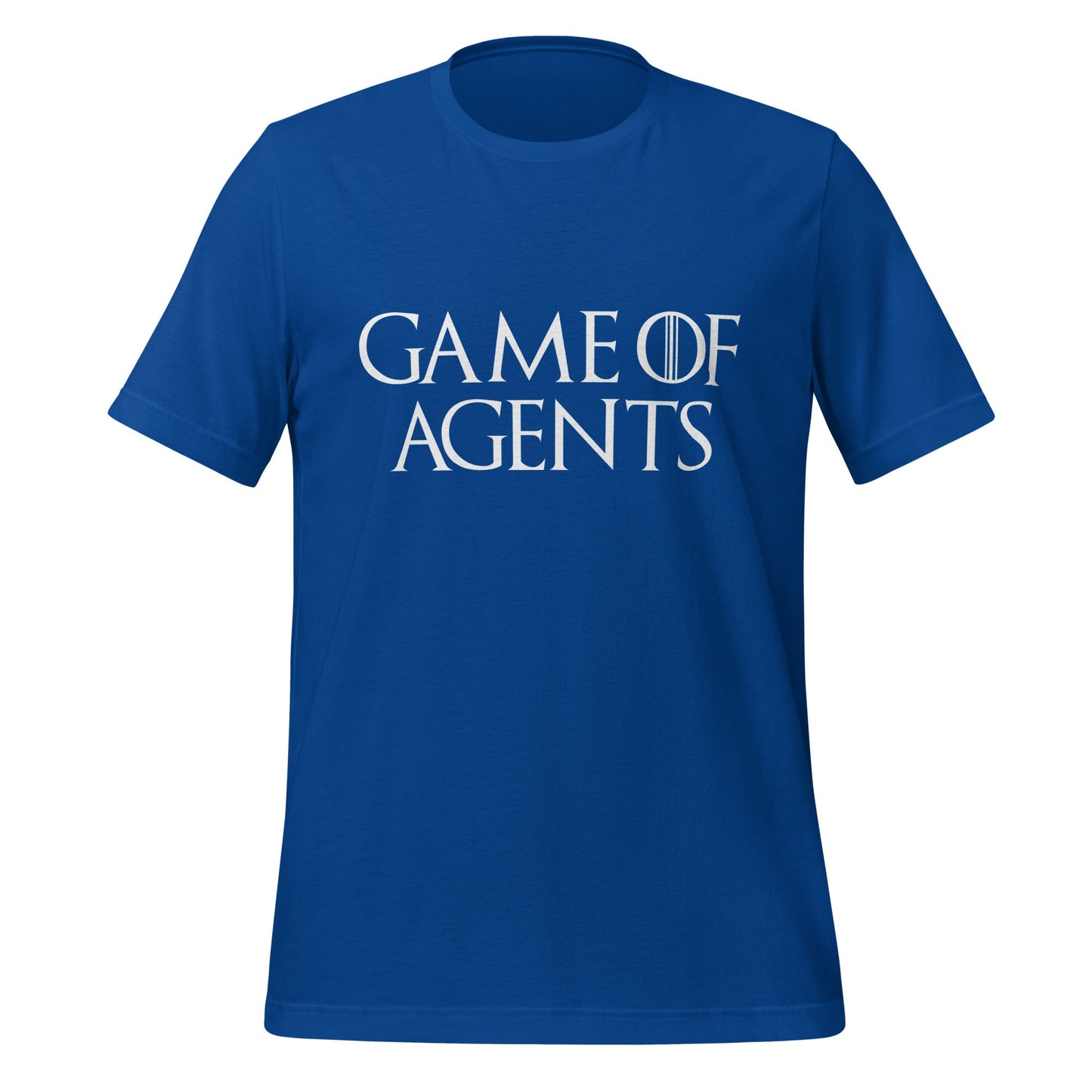 Image of the Game of Agents T-Shirt (unisex) True Royal / M.