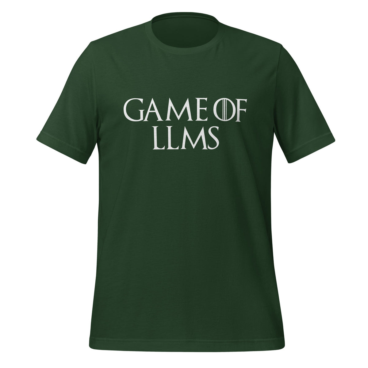 Image of the Game of LLMs T-Shirt (unisex) Forest / M.