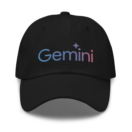Gemini Logo True-Color Embroidered Cap - AI Store